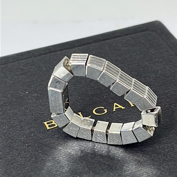 Authentic Gucci made in Italy Sterling silver marked Link band ring size 8 - Picture 4 of 8